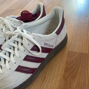 Adidas handball beige burgundy